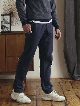 МУЖСКИЕ БРЮКИ P2602-R СИНИЕ МУЖСКИЕ БРЮКИ P2602-R СИНИЕ